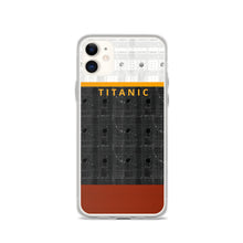 Load image into Gallery viewer, Titanic Nameplate iPhone Case