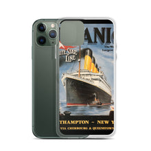 Load image into Gallery viewer, Titanic Vintage Poster iPhone Case