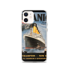 Load image into Gallery viewer, Titanic Vintage Poster iPhone Case