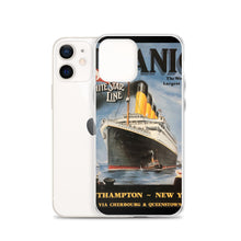 Load image into Gallery viewer, Titanic Vintage Poster iPhone Case