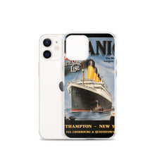 Load image into Gallery viewer, Titanic Vintage Poster iPhone Case