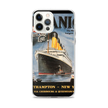 Load image into Gallery viewer, Titanic Vintage Poster iPhone Case