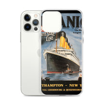 Load image into Gallery viewer, Titanic Vintage Poster iPhone Case