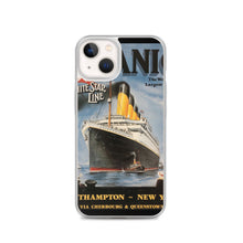 Load image into Gallery viewer, Titanic Vintage Poster iPhone Case
