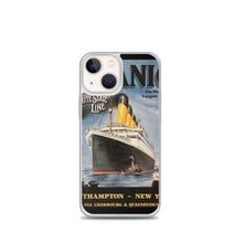 Load image into Gallery viewer, Titanic Vintage Poster iPhone Case