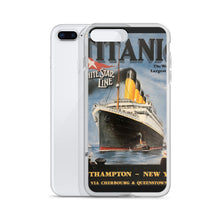 Load image into Gallery viewer, Titanic Vintage Poster iPhone Case