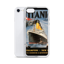 Load image into Gallery viewer, Titanic Vintage Poster iPhone Case