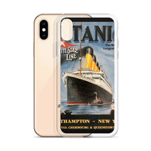 Load image into Gallery viewer, Titanic Vintage Poster iPhone Case