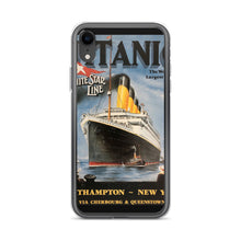 Load image into Gallery viewer, Titanic Vintage Poster iPhone Case