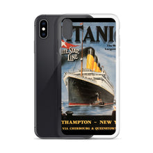 Load image into Gallery viewer, Titanic Vintage Poster iPhone Case