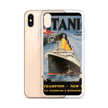 Load image into Gallery viewer, Titanic Vintage Poster iPhone Case