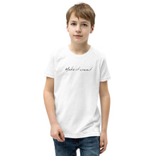 Load image into Gallery viewer, Youth "Make It Count" Titanic Short Sleeve T-Shirt