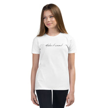Load image into Gallery viewer, Youth "Make It Count" Titanic Short Sleeve T-Shirt