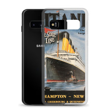 Load image into Gallery viewer, Titanic Vintage Poster Samsung Case