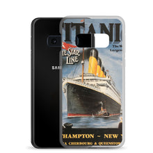 Load image into Gallery viewer, Titanic Vintage Poster Samsung Case