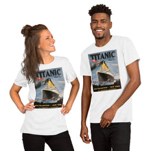 Load image into Gallery viewer, Titanic Vintage Poster Unisex T-Shirt