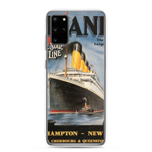 Load image into Gallery viewer, Titanic Vintage Poster Samsung Case