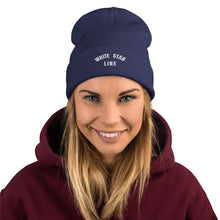 Load image into Gallery viewer, White Star Line Embroidered Beanie