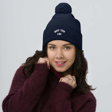 Load image into Gallery viewer, White Star Line Embroidered Pom-Pom Beanie