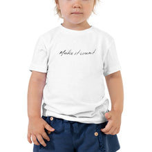 Load image into Gallery viewer, Toddler "Make It Count" Titanic Short Sleeve Tee