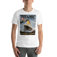 Load image into Gallery viewer, Titanic Vintage Poster Unisex T-Shirt