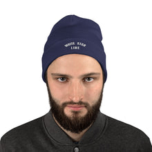 Load image into Gallery viewer, White Star Line Embroidered Beanie