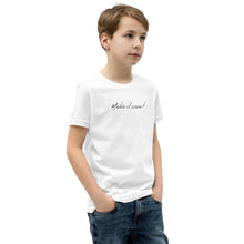 Load image into Gallery viewer, Youth "Make It Count" Titanic Short Sleeve T-Shirt
