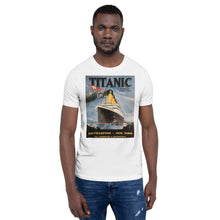 Load image into Gallery viewer, Titanic Vintage Poster Unisex T-Shirt