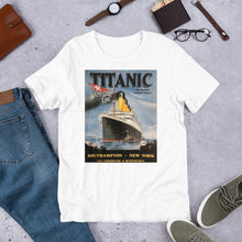 Load image into Gallery viewer, Titanic Vintage Poster Unisex T-Shirt