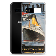 Load image into Gallery viewer, Titanic Vintage Poster Samsung Case