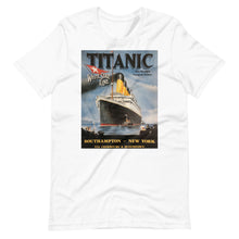 Load image into Gallery viewer, Titanic Vintage Poster Unisex T-Shirt