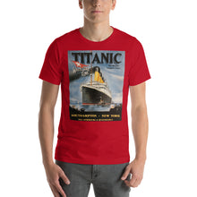 Load image into Gallery viewer, Titanic Vintage Poster Unisex T-Shirt