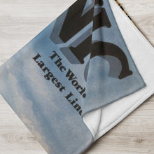 Load image into Gallery viewer, Titanic Vintage Poster Blanket