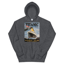 Load image into Gallery viewer, Titanic Vintage Poster Unisex Hoodie