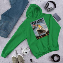 Load image into Gallery viewer, Titanic Vintage Poster Unisex Hoodie