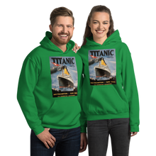 Load image into Gallery viewer, Titanic Vintage Poster Unisex Hoodie