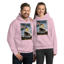 Load image into Gallery viewer, Titanic Vintage Poster Unisex Hoodie