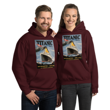 Load image into Gallery viewer, Titanic Vintage Poster Unisex Hoodie