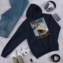 Load image into Gallery viewer, Titanic Vintage Poster Unisex Hoodie