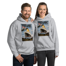 Load image into Gallery viewer, Titanic Vintage Poster Unisex Hoodie