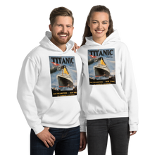 Load image into Gallery viewer, Titanic Vintage Poster Unisex Hoodie