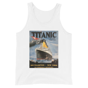 Titanic Vintage Poster Unisex Tank Top
