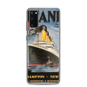 Titanic Vintage Poster Samsung Case