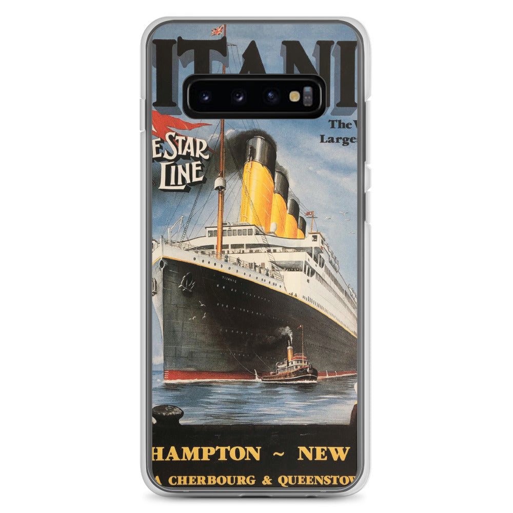 Titanic Vintage Poster Samsung Case