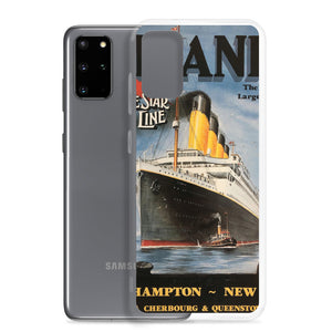 Titanic Vintage Poster Samsung Case