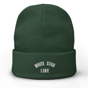 White Star Line Embroidered Beanie
