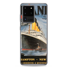 Load image into Gallery viewer, Titanic Vintage Poster Samsung Case

