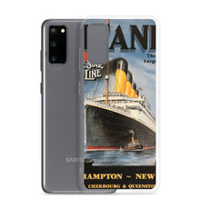 Load image into Gallery viewer, Titanic Vintage Poster Samsung Case
