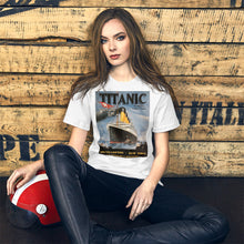 Load image into Gallery viewer, Titanic Vintage Poster Unisex T-Shirt
