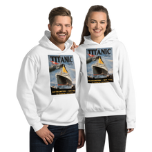 Load image into Gallery viewer, Titanic Vintage Poster Unisex Hoodie

